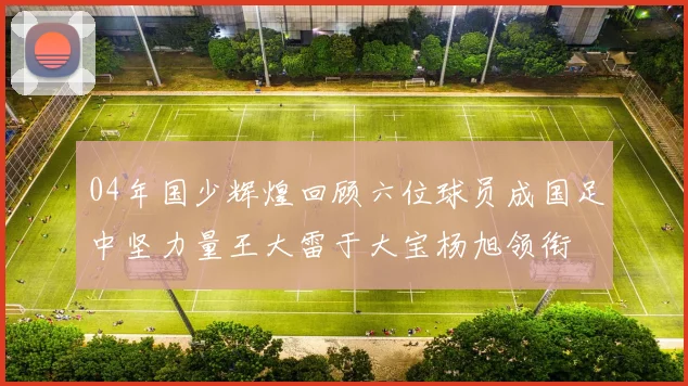04年国少辉煌回顾六位球员成国足中坚力量王大雷于大宝杨旭领衔